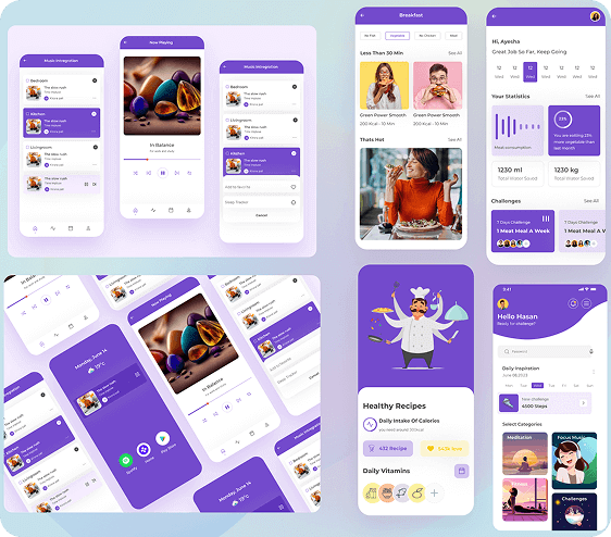 Wellness App Design